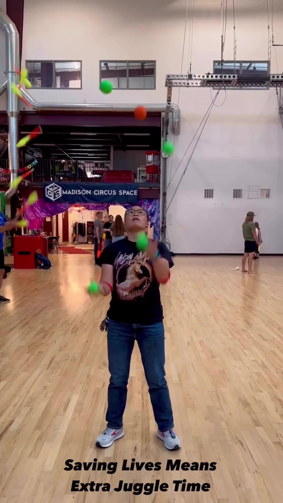 5 ball after donating at Sunday MAJ practice